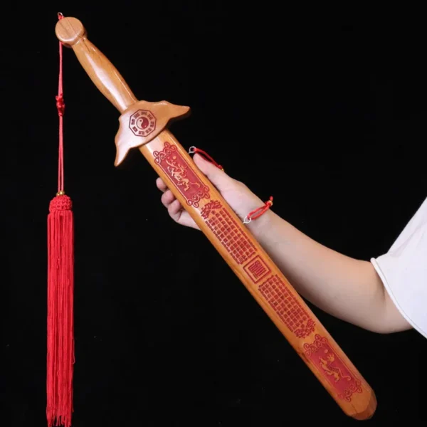 Traditional Chinese Peach Wood Sword Toy